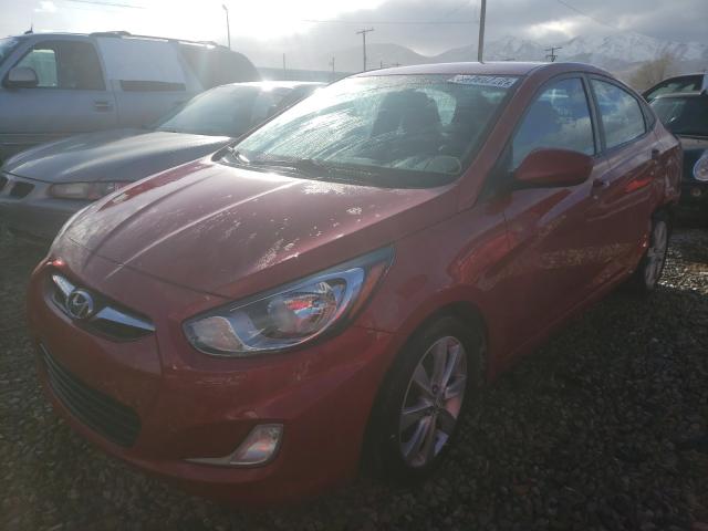 2013 HYUNDAI ACCENT GLS KMHCU4AE4DU302906