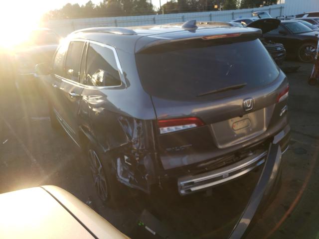 2020 HONDA PILOT TOUR 5FNYF6H91LB024658