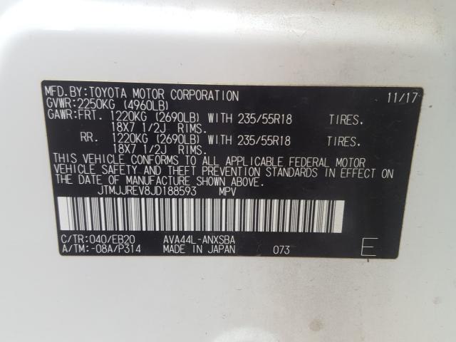 2018 TOYOTA RAV4 HV SE JTMJJREV8JD188593