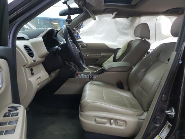 2014 HONDA PILOT EXL 5FNYF4H50EB015664