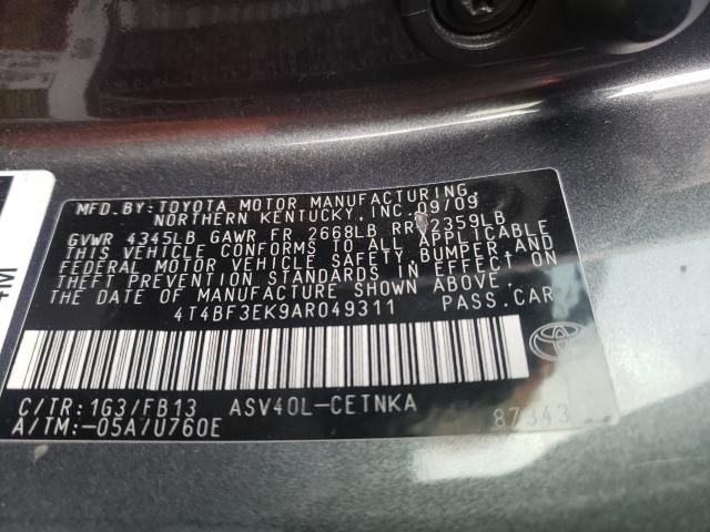 2010 TOYOTA CAMRY BASE - 4T4BF3EK9AR049311
