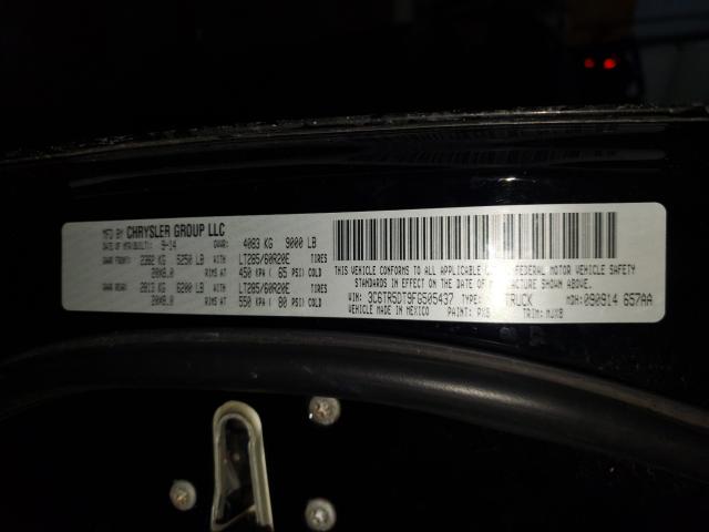 2015 RAM 2500 SLT 3C6TR5DT9FG505437