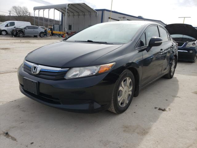 2012 HONDA CIVIC HYBR JHMFB4F26CS000855