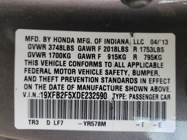 2013 HONDA CIVIC LX - 19XFB2F5XDE232590