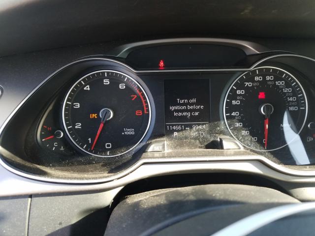2013 AUDI A4 PREMIUM WAUBFAFL5DN025741