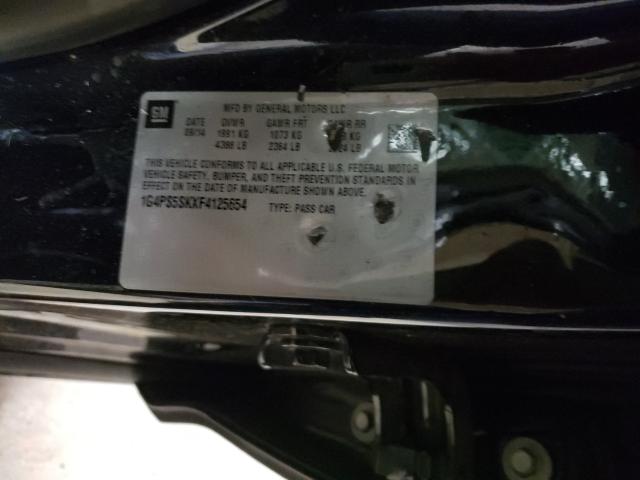 2015 BUICK VERANO 1G4PS5SKXF4125654
