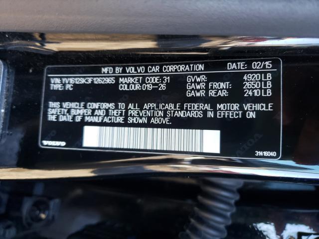 2015 VOLVO V60 PREMIE YV1612SK3F1262965