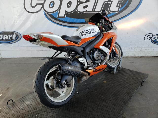 2009 SUZUKI GSX-R600 JS1GN7EA592103629