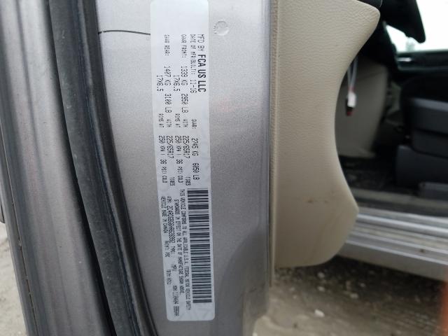 2017 DODGE GRAND CARA 2C4RDGBG6HR626992