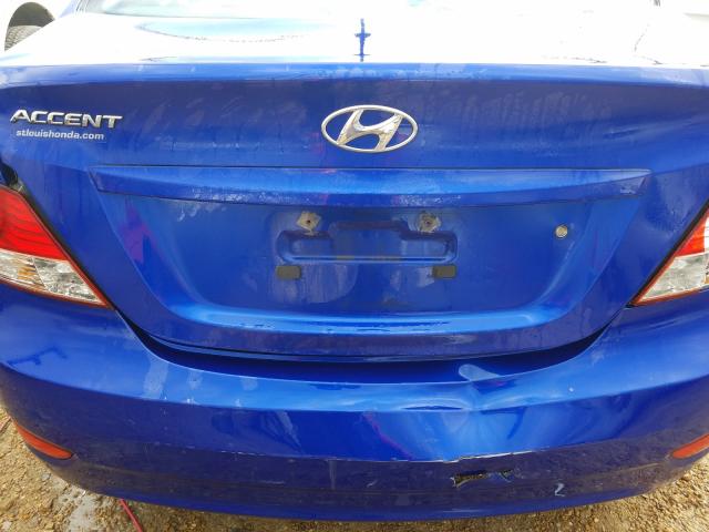 2013 HYUNDAI ACCENT GLS KMHCT4AE6DU384477