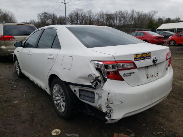 2013 TOYOTA CAMRY HYBR 4T1BD1FK0DU084438