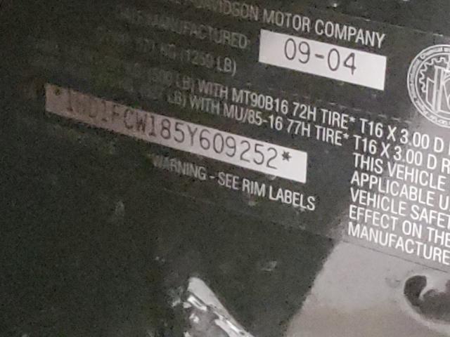 2005 HARLEY-DAVIDSON FLHTCUI 1HD1FCW185Y609252