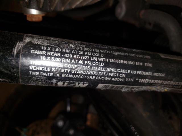 2016 HARLEY-DAVIDSON OTHER 1HD1KRM16GB683566