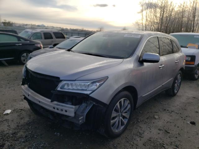2016 ACURA MDX TECHNO 5FRYD3H4XGB003756