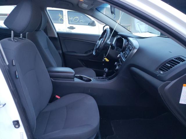 2016 KIA OPTIMA HYB KNAGM4AD6G5094603