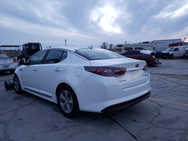 2016 KIA OPTIMA HYB KNAGM4AD6G5094603