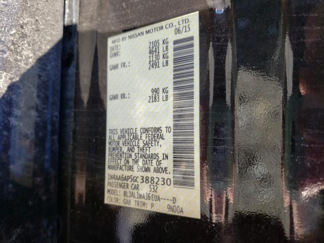 1N4AA6AP5GC388230 Nissan Maxima 3.5s