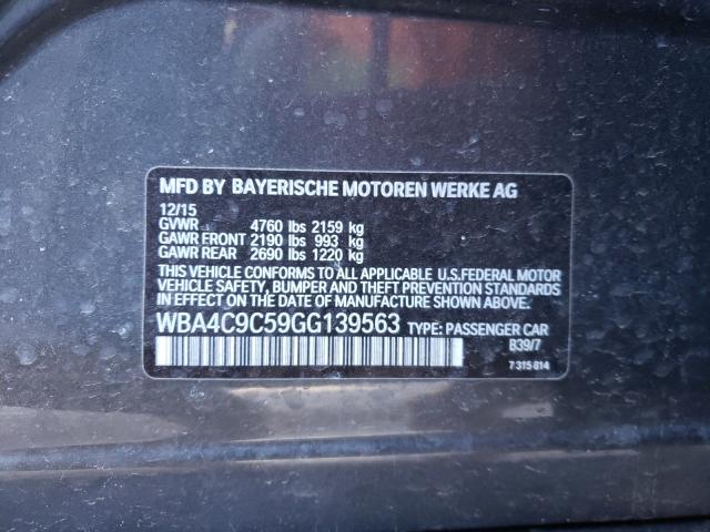 2016 BMW 428 XI GRA WBA4C9C59GG139563