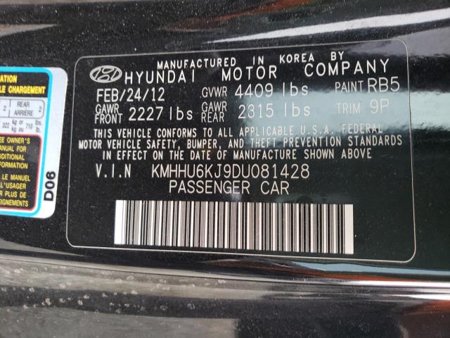 2013 HYUNDAI GENESIS CO KMHHU6KJ9DU081428