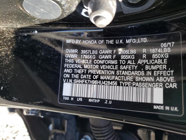 2017 HONDA CIVIC SPOR SHHFK7H96HU428456