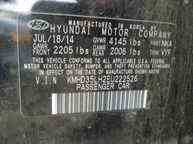 2014 HYUNDAI ELANTRA GT - KMHD35LH2EU222526