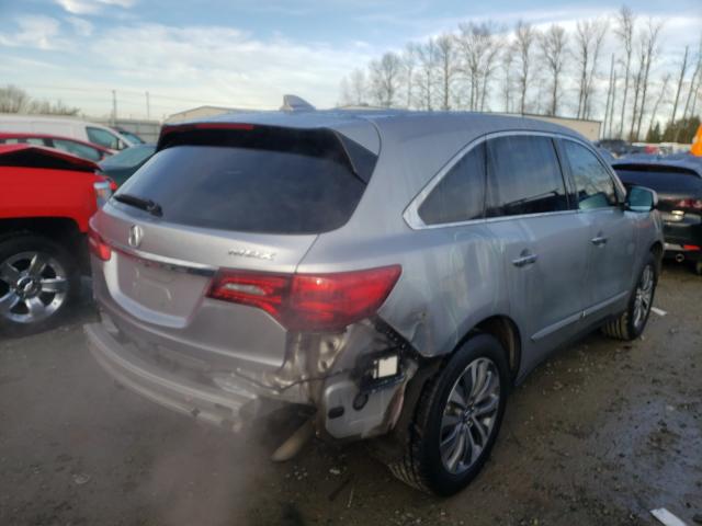 2016 ACURA MDX TECHNO 5FRYD3H4XGB003756