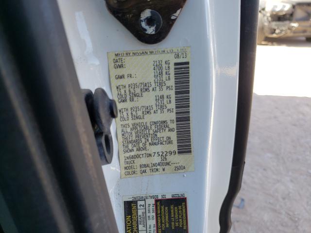 2013 NISSAN FRONTIER 1N6BD0CT7DN752299