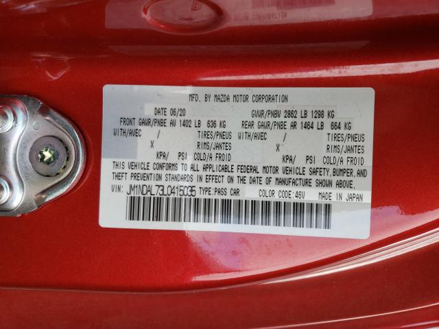 2020 MAZDA MX-5 MIATA JM1NDAL73L0415035