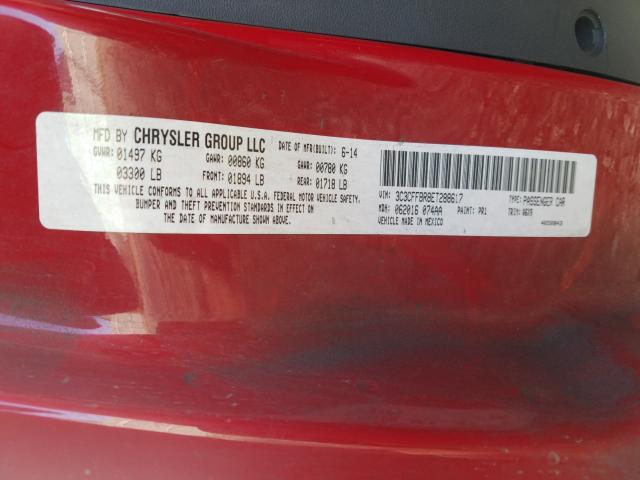 2014 FIAT 500 SPORT 3C3CFFBR8ET288617