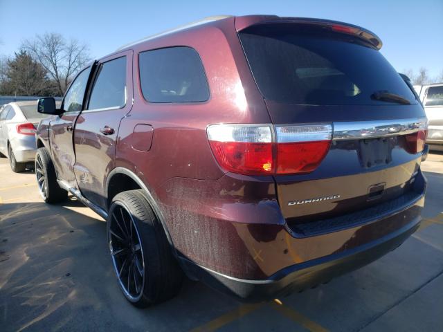 2012 DODGE DURANGO CR 1C4RDHDG3CC191272