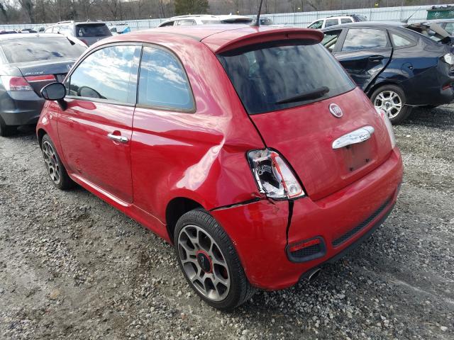 2014 FIAT 500 SPORT 3C3CFFBR8ET288617