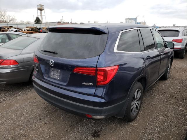 2016 HONDA PILOT EXL 5FNYF6H55GB050098