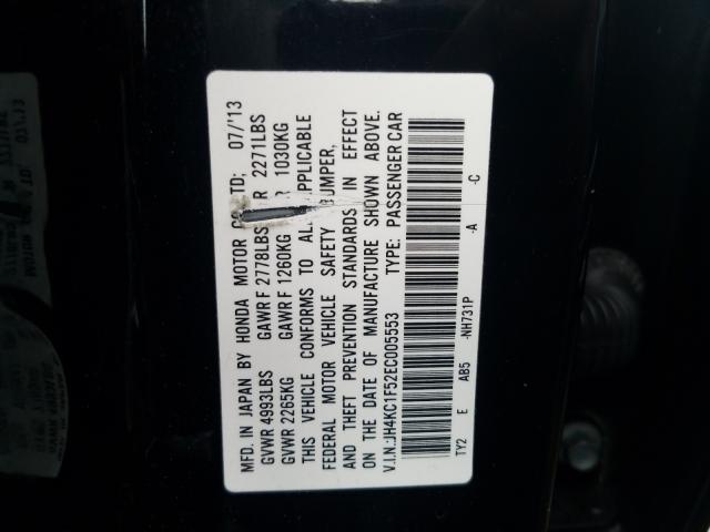 2014 ACURA RLX TECH JH4KC1F52EC005553