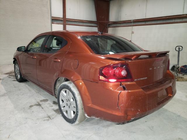 2012 DODGE AVENGER SE 1C3CDZAB8CN243279