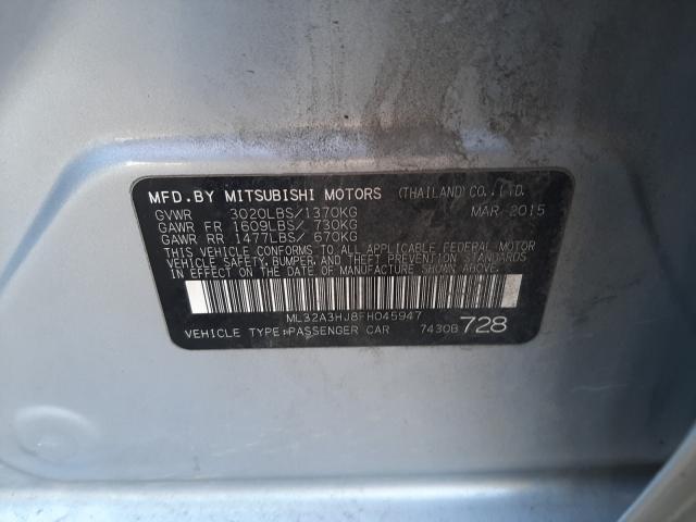2015 MITSUBISHI MIRAGE DE ML32A3HJ8FH045947