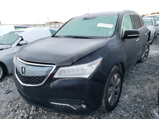 2014 ACURA MDX ADVANC 5FRYD4H89EB030307