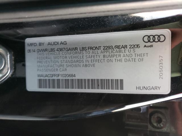 2015 AUDI A3 PREMIUM WAUACGFF0F1020684