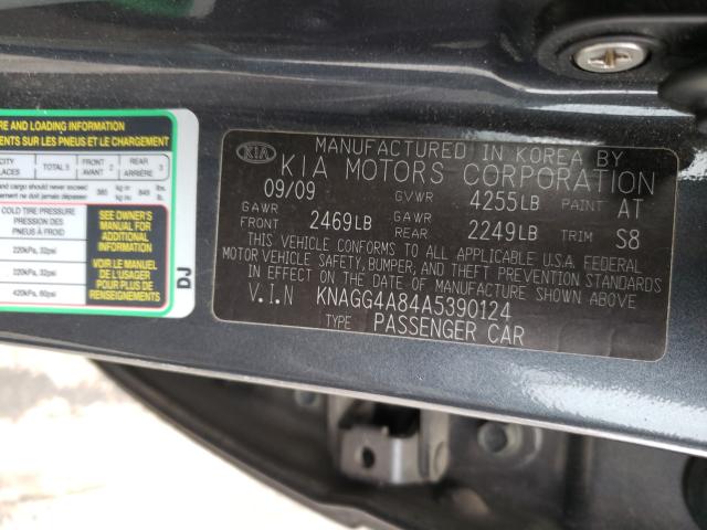 2010 KIA OPTIMA LX KNAGG4A84A5390124