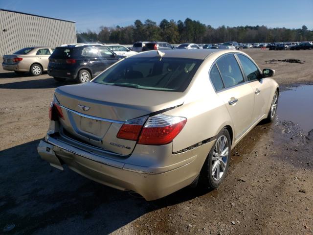 2011 HYUNDAI GENESIS 4. KMHGC4DFXBU114137