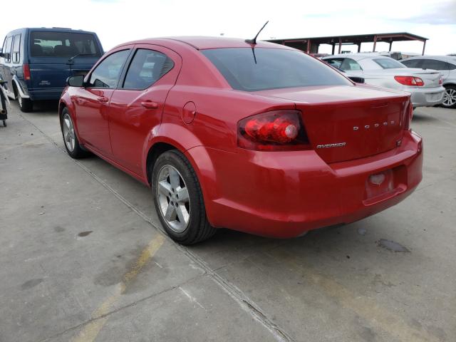 2013 DODGE AVENGER SE 1C3CDZABXDN614430