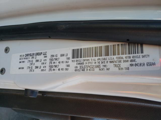 2012 DODGE RAM 1500 S 3C6JD7DPXCG216065