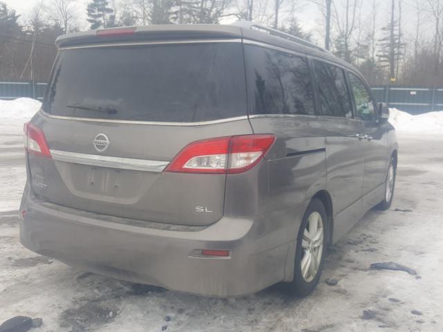 2014 NISSAN QUEST S JN8AE2KPXE9103557
