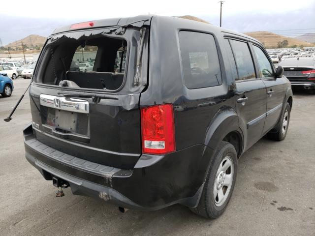 2013 HONDA PILOT LX 5FNYF3H23DB041254