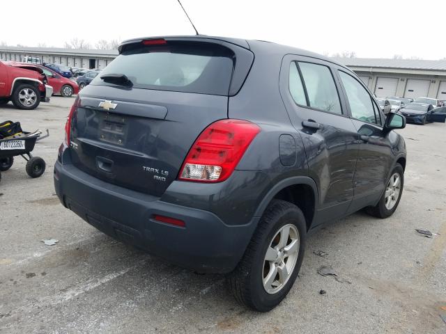 2016 CHEVROLET TRAX LS 3GNCJNSB9GL230162