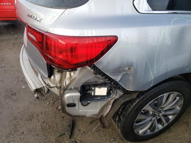 2016 ACURA MDX TECHNO 5FRYD3H4XGB003756