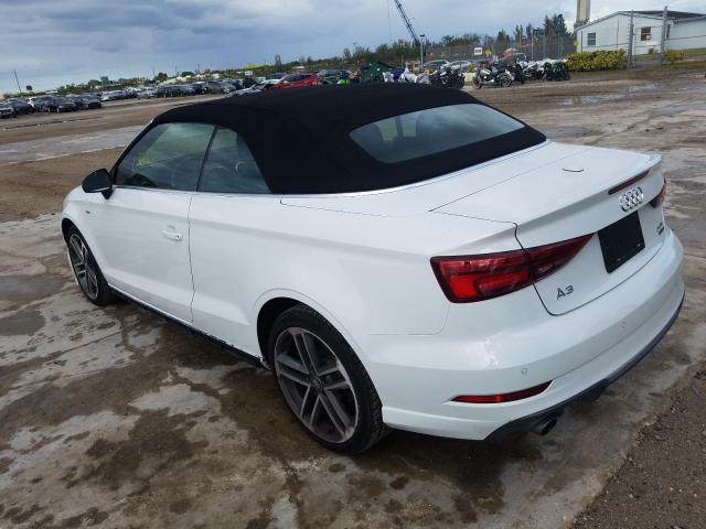 2017 AUDI A3 PREMIUM WAUY8LFF2H1057599