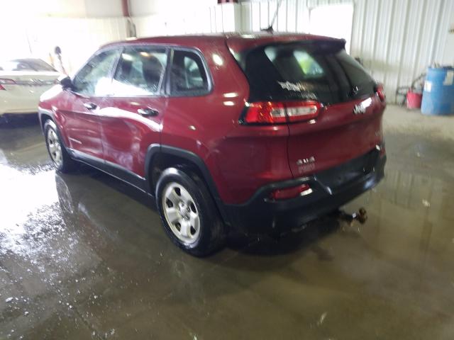 2014 JEEP CHEROKEE S 1C4PJMAB3EW320288