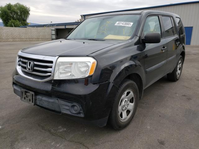 2013 HONDA PILOT LX 5FNYF3H23DB041254