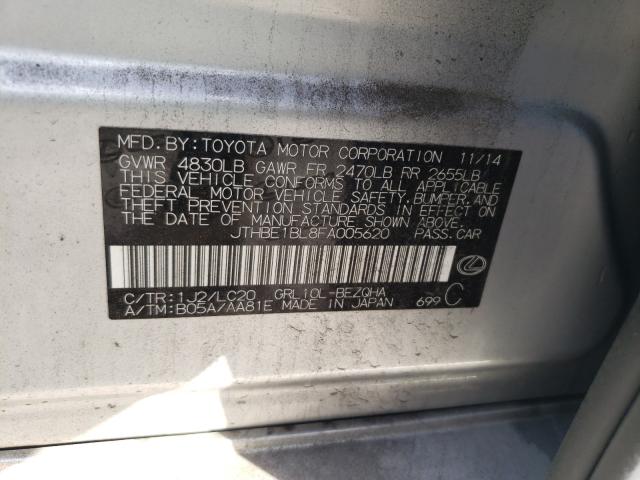 2015 LEXUS GS 350 JTHBE1BL8FA005620