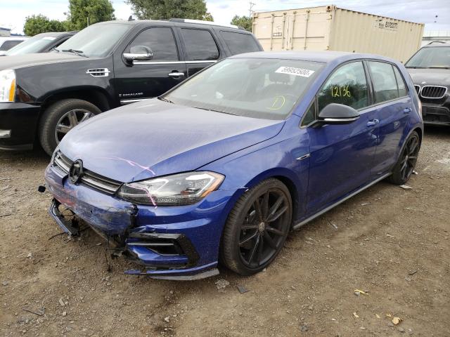 2019 VOLKSWAGEN GOLF R WVWVA7AU8KW190109